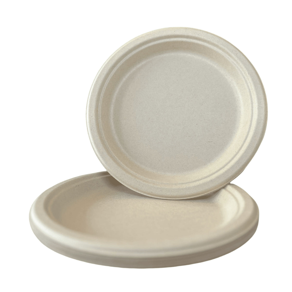 Fitsu Compostable Paper Plates 9 Inch Bulk Plates