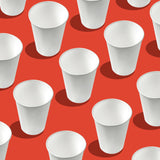 Fitsu white Paper Coffee&Water Cups